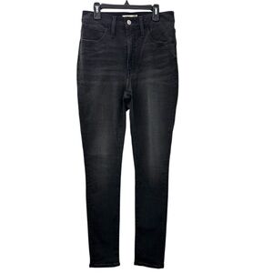 NWT Madewell Curvy Roadtripper Jeans Skinny Faded Black-Gray Women’s Size 29